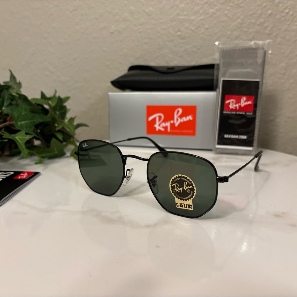 New Ray-Ban RB3548N Hexagonal unisex sunglasses